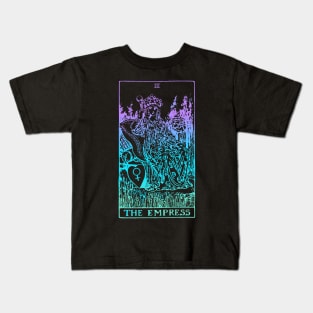 The Empress Tarot Card Kids T-Shirt